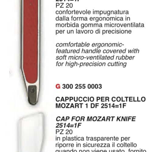 COLTELLO MOZART 2514 E LAME 512