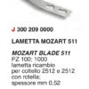 COLTELLO MOZART 2512 E LAMA 511