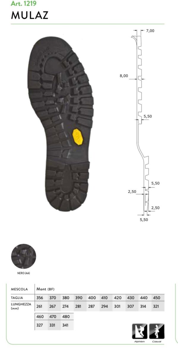 mulaz2 SUOLA VIBRAM MULAZ